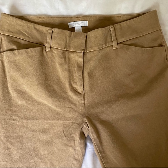 New York & Company Khaki Skinny Ankle Pants - Picture 7 of 11